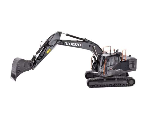 Volvo EC220E Excavator Black Edition Limited Edition 999 pieces - 1:32